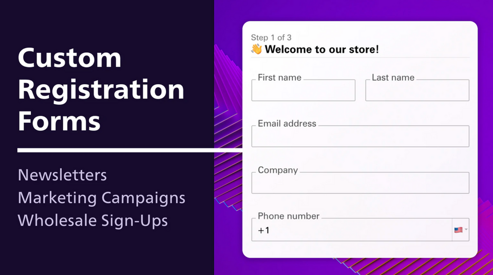 shopifyアプリHelium Customer Fields